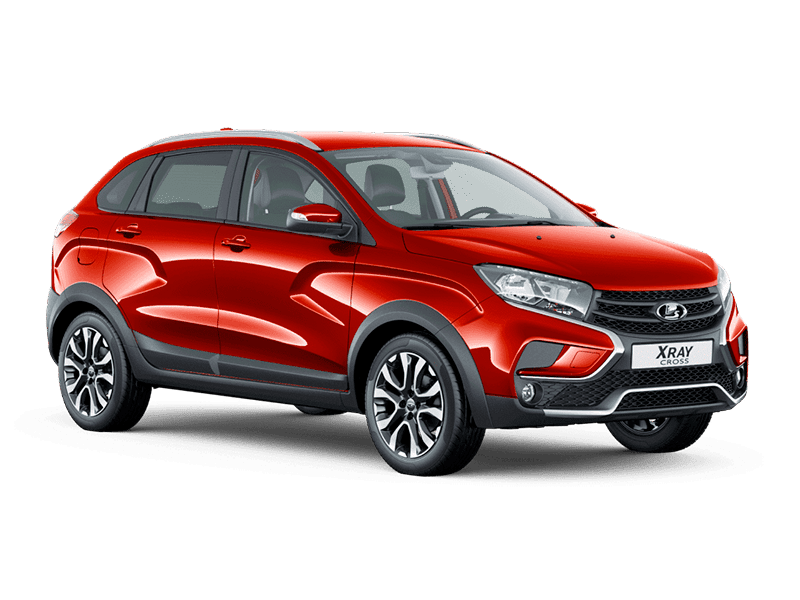 Купить Lada Xray Cross в Екатеринбурге - Красный "Красный сплав" (136) - металлик